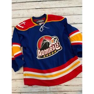 Reebok CCM Norfolk Admirals AHL Authentic Hockey Jersey Tampa Bay Size 52 Canada